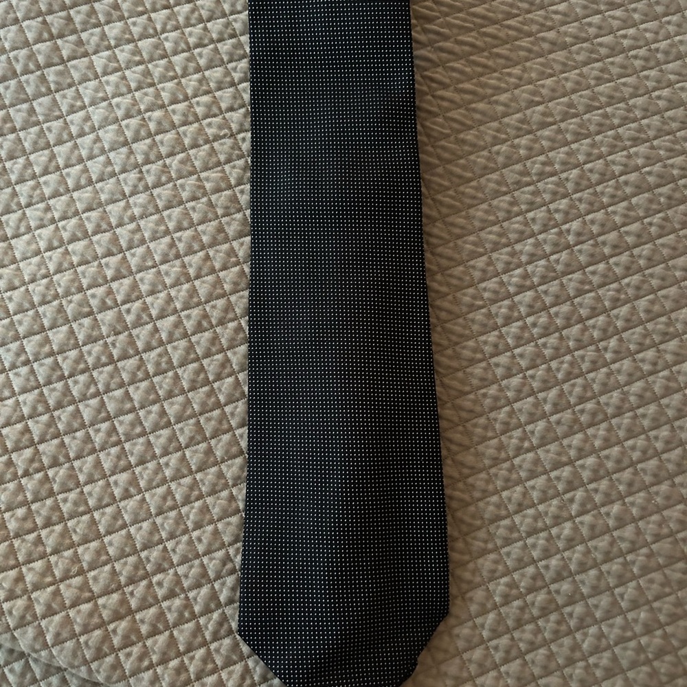 Ralph Lauren Purple Label Charcoal Tie